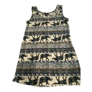 Nice Tank Top RUE 21 Elephant Women's Size L